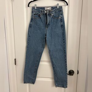Garage denim mom jeans